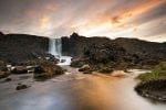 Dag 3. : oxararfoss-waterfall