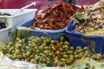 Dag 1. : The typical stall with Sicilian products