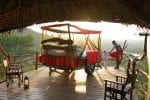 Loisaba Star Beds – little girl & Samburu guide-40