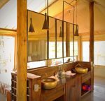 Underbara tält med stilig design: Leopard Hill bathroom