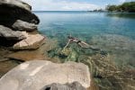 Nkwichi Lodge: Nkwichi Lodge snorkling