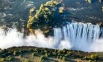 Dag 4. : View of the Falls from a height of bird flight.