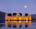 Jal Mahal (Water Palace).  Jaipur, Rajasthan, India