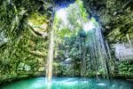 Dag 5. : Bada i en cenote, Yucatan, Mexico