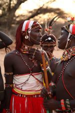Samburu krigare: Proud Samburu warriors