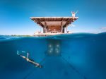 Manta resort Underwater room: Manta resort undervattensrum
